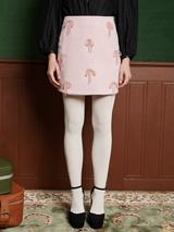 【sister jane】Tamara Bow Mini Dress リボン ハート IVORY Tamara Bow Mini Dress – Sister Jane