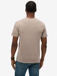 Superdry Copper Label Workwear T-Shirt, Deep Beige Slub