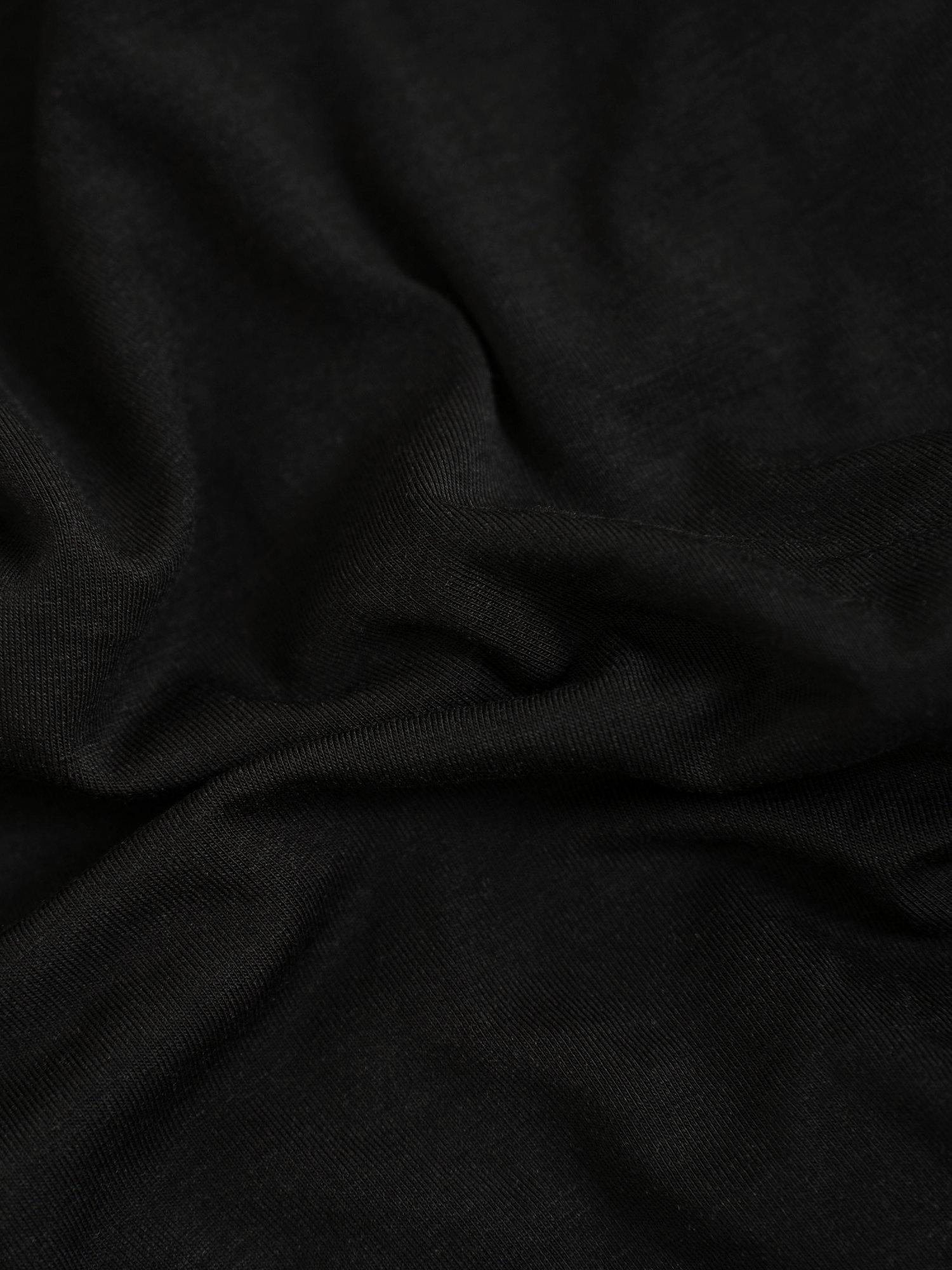 Product image 6 of 6, which shows OddBalls Plain Bamboo Boxer Shorts, Pack of 3, Black, XXS
