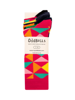 OddBalls Random Socks, Pack of 7 - view 2, Patterned