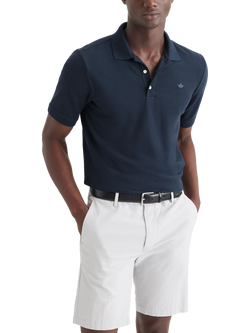 Dockers Coolmax Polo Shirt, Navy Blazer - view 2, Navy Blazer
