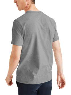 Dockers Cotton Slim Fit Short Sleeve Graphic T-Shirt - view 2, Grey Heather