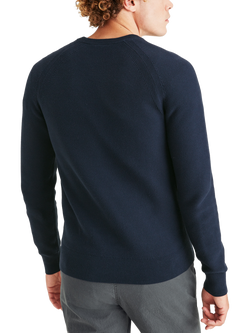 Dockers Core Crew Neck Sweatshirt - view 2, Navy Blazer Blue