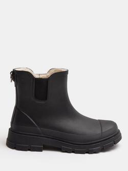 HUSH Willow Chelsea Wellington Boots, Black
