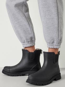 HUSH Willow Chelsea Wellington Boots - view 2, Black