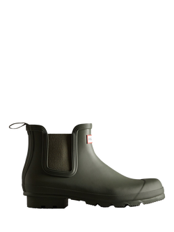 Hunter Original Chelsea Wellington Boots, Dark Olive