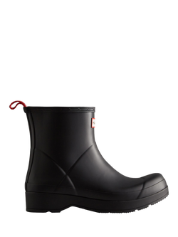 Hunter Play Boot Short Wellington Boots, Black