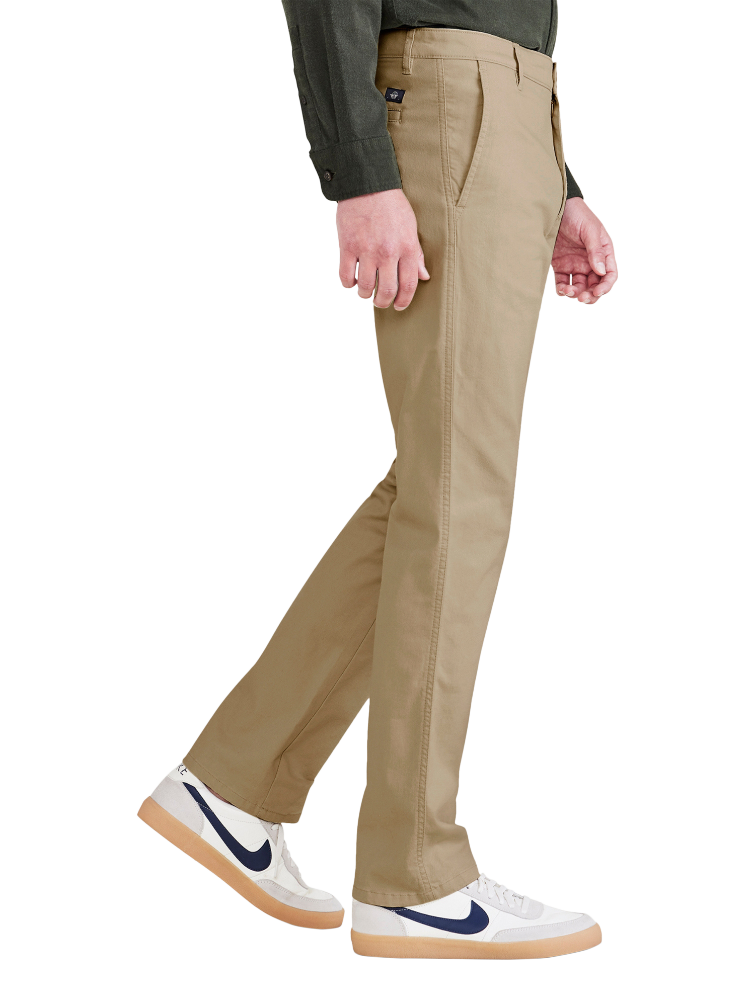 Product image 3 of 3, which shows Dockers T2 Original Slim Fit Chinos, Beige/Khaki, W30/L32