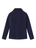 Hackett London Kids' Wool Pea Coat, Midnight Blue