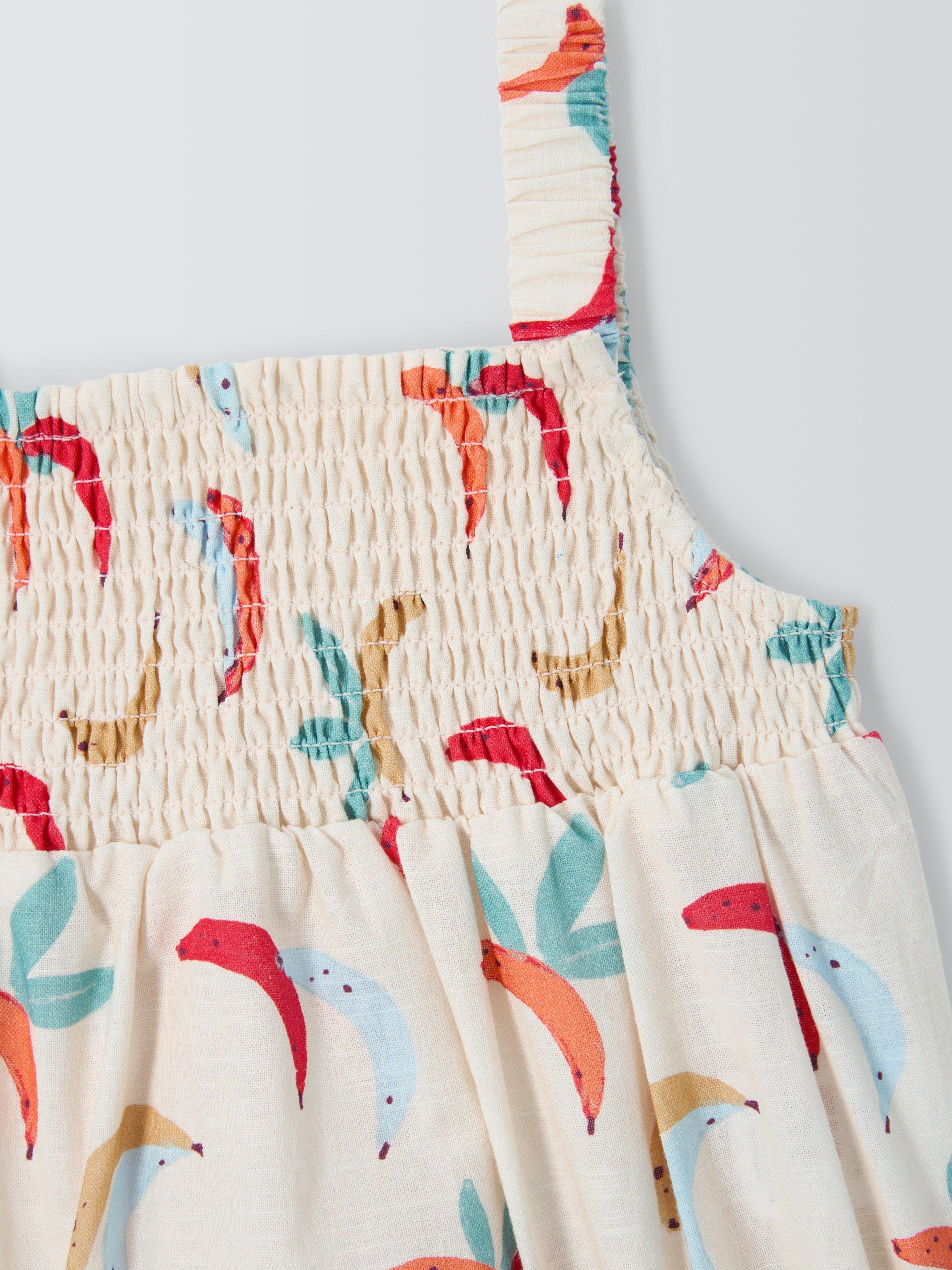 Product image 3 of 3, which shows John Lewis Baby Banana Romper, Multi, 0-3 months