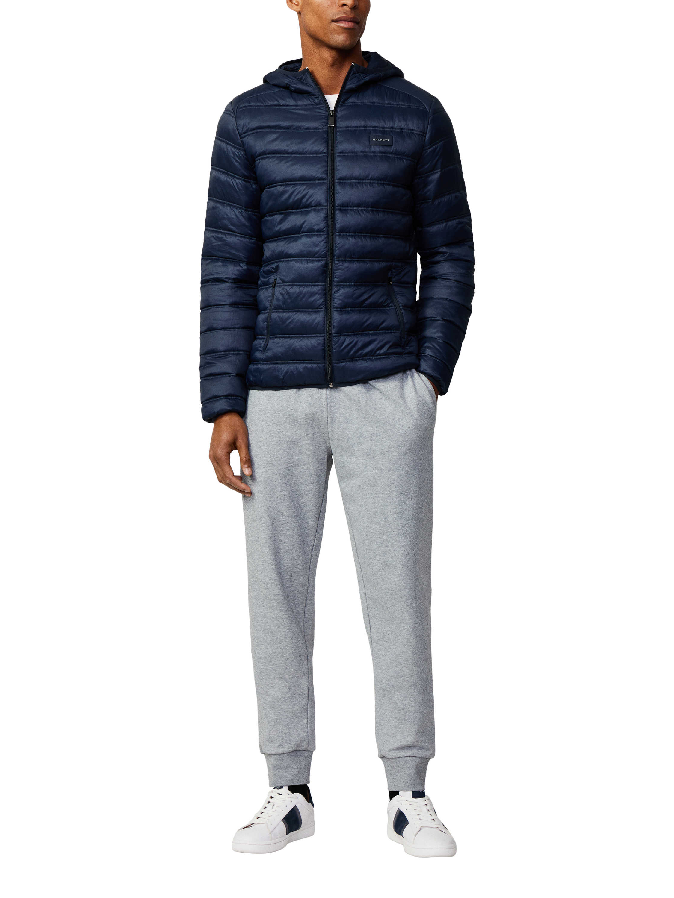 Hackett London Sport Puffer Jacket, Navy