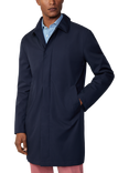 Hackett London Water Resistant Fabric Jacket, Midnight Blue