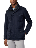 Hackett London Water Resistant Cargo Jacket, Midnight Blue, Midnight Blue