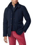 Hackett London Quilted High Neck Jacket