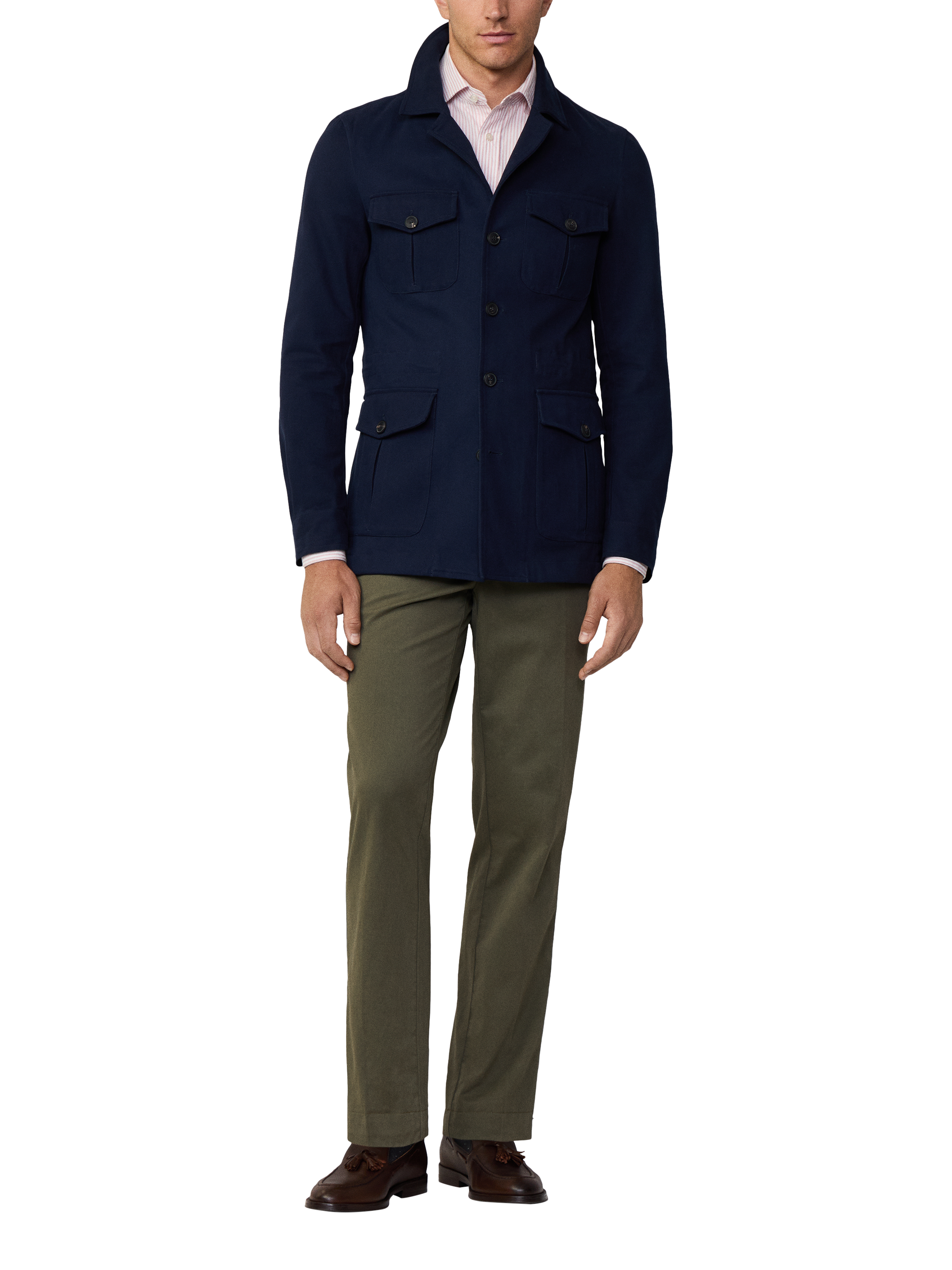 Hackett safari jacket store