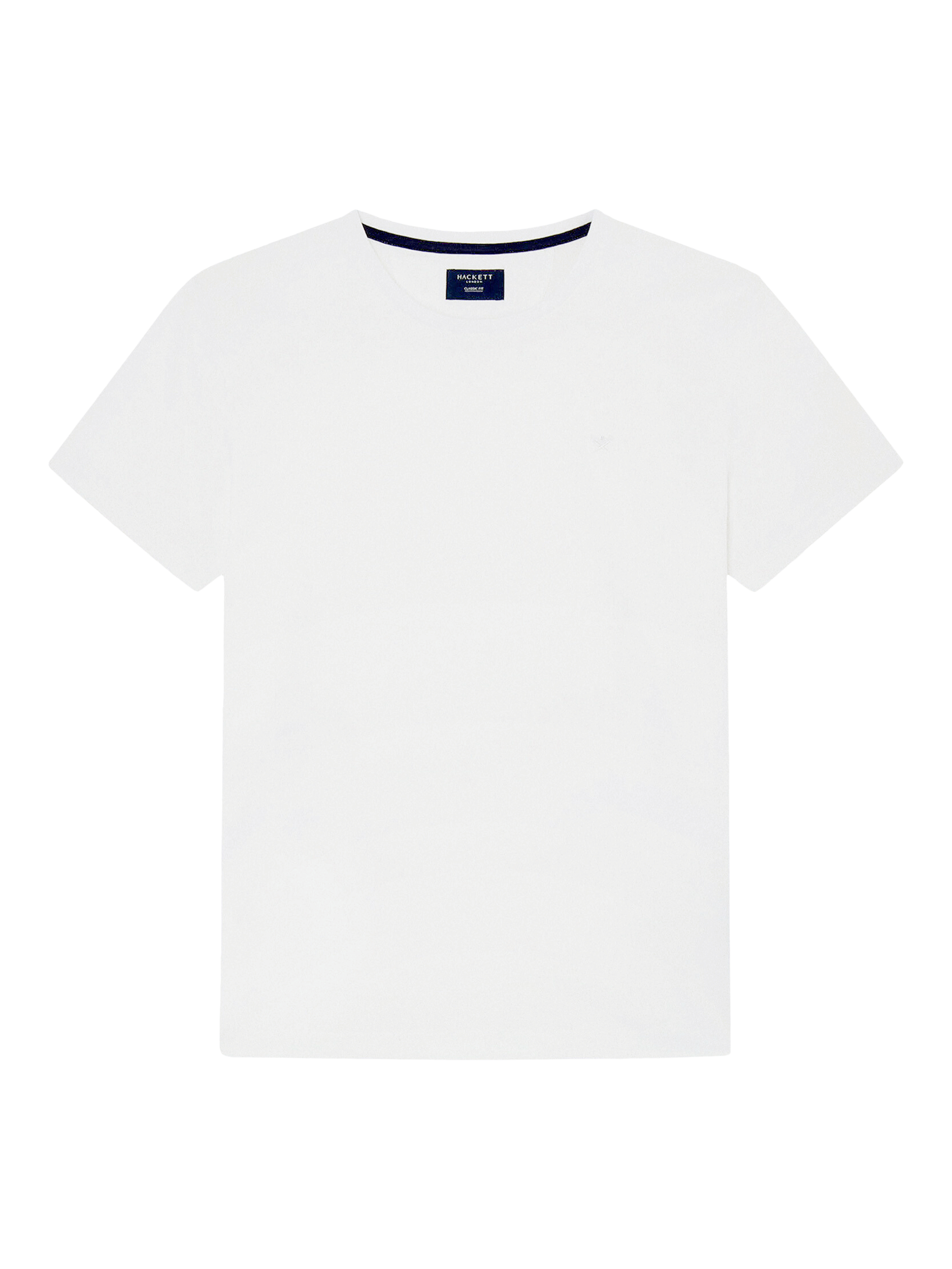 Product image 5 of 6, which shows Hackett London Pima Cotton Classic Fit T-Shirt, White, XS