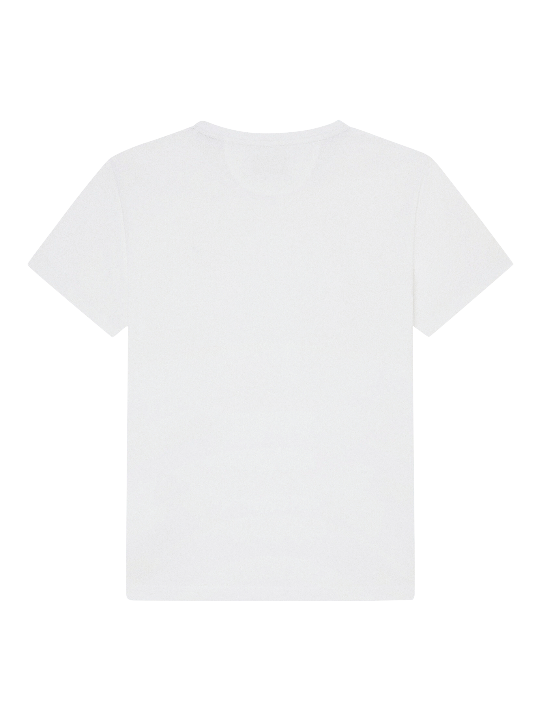 Product image 6 of 6, which shows Hackett London Pima Cotton Classic Fit T-Shirt, White, XS