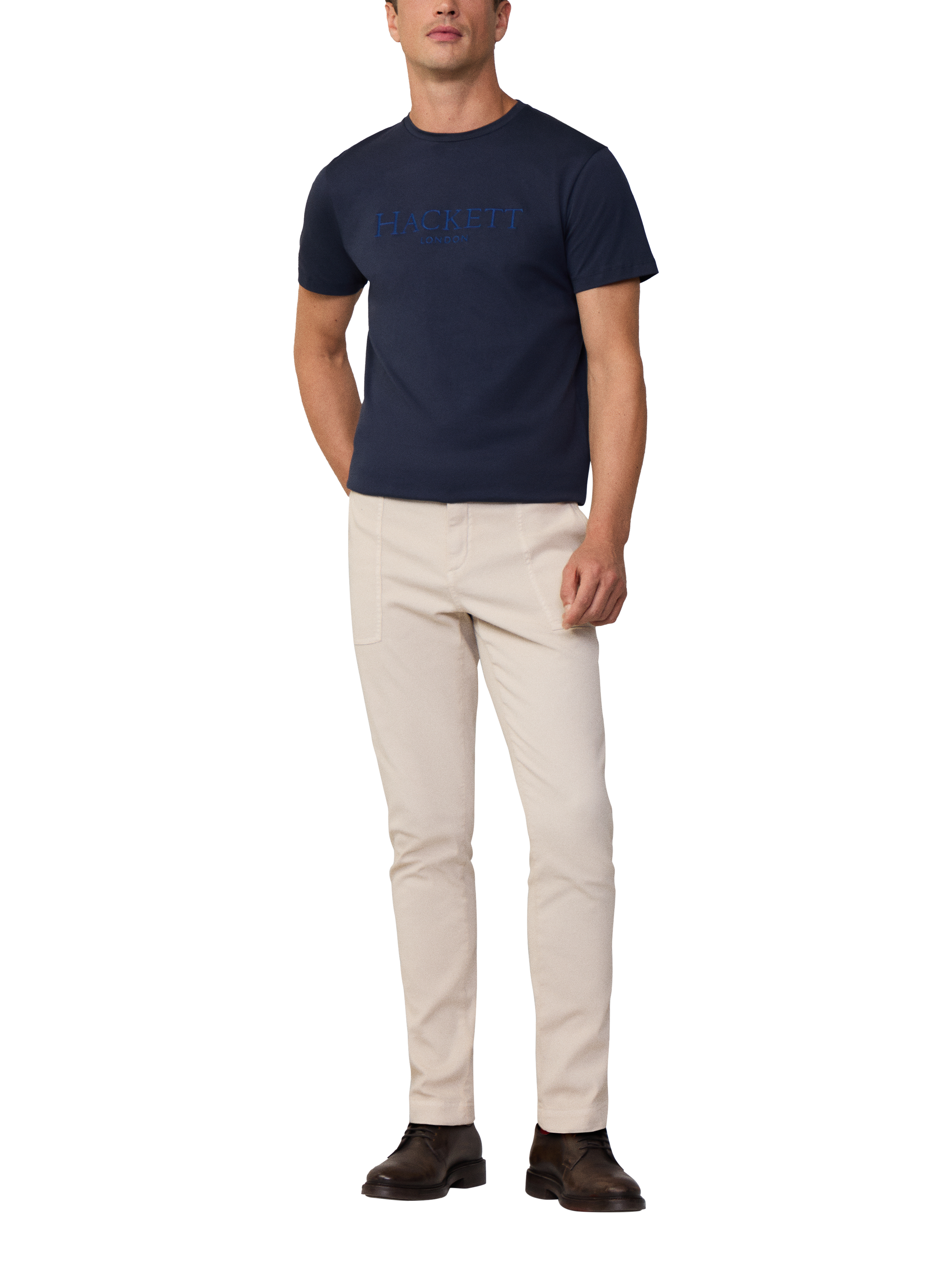 Hackett London Classic Fit Heritage T-Shirt, Midnight Blue