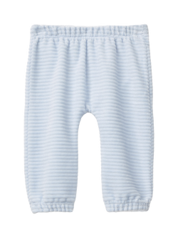 Benetton Baby Stripe Joggers, Light Powder Blue, Light Blue Powder