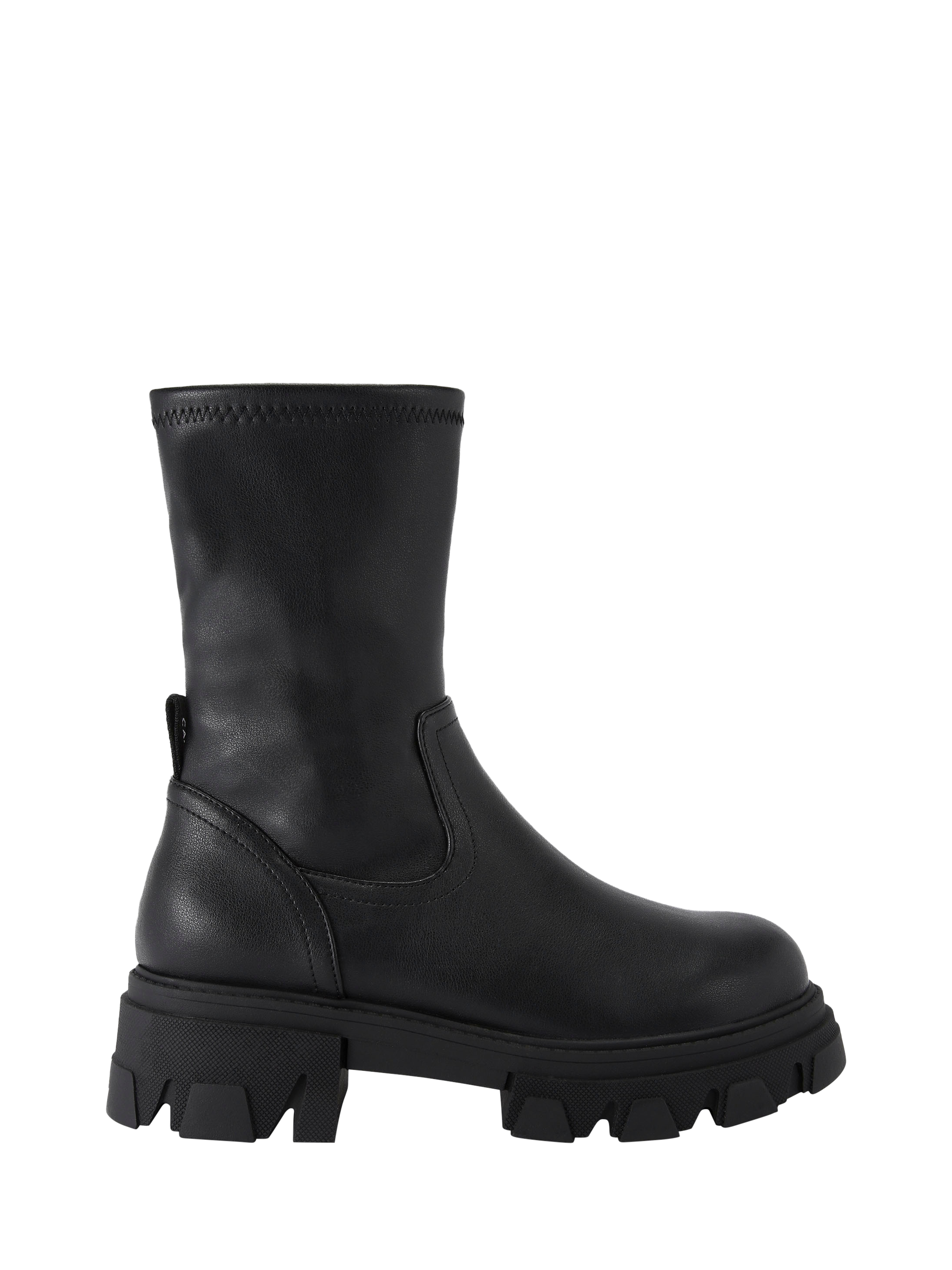 Carvela Explorer Sock Ankle Boots, Black