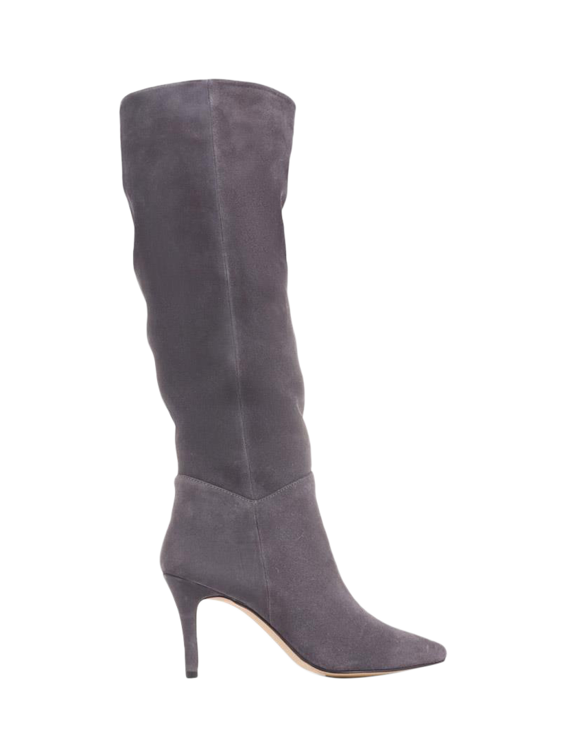 Over the knee boots grey online