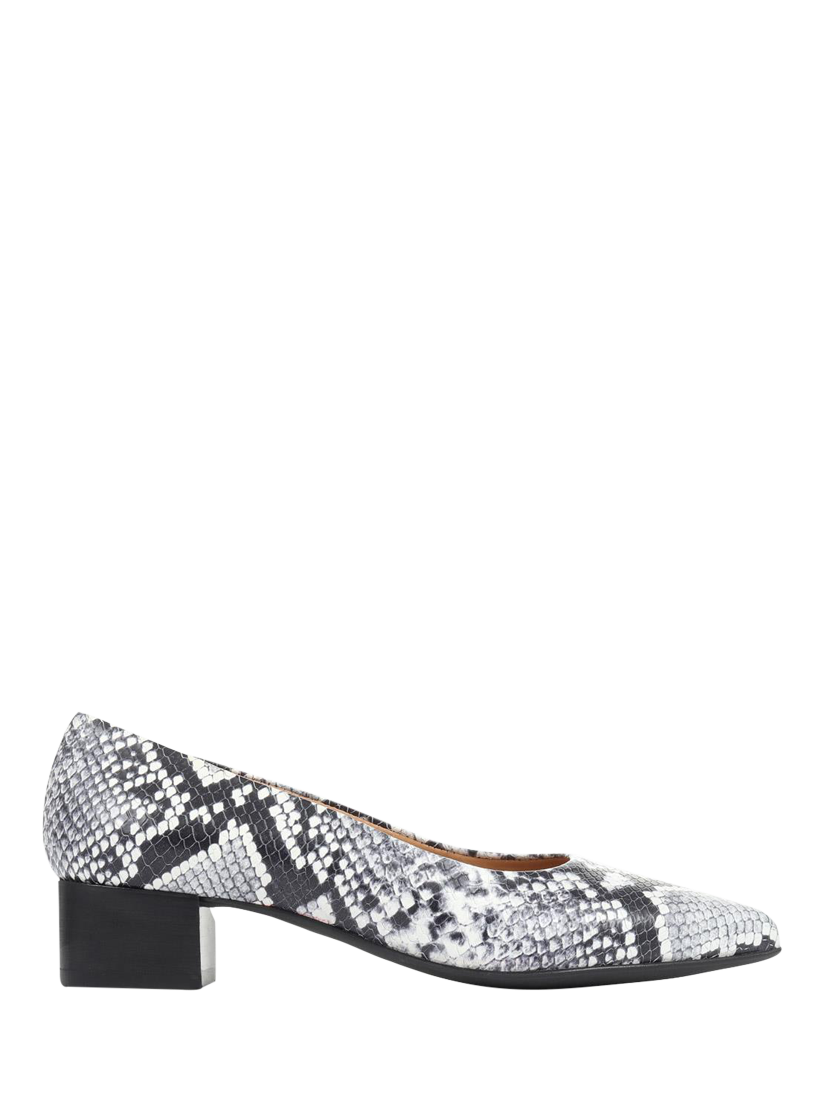 Product image 1 of 5, which shows Jones Bootmaker Laurie Heeled Court Shoes, Beige, 5