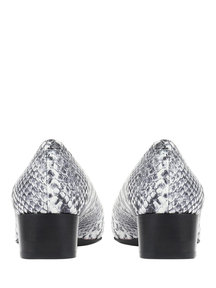 Product image 3 of 5, which shows Jones Bootmaker Laurie Heeled Court Shoes, Beige, 5