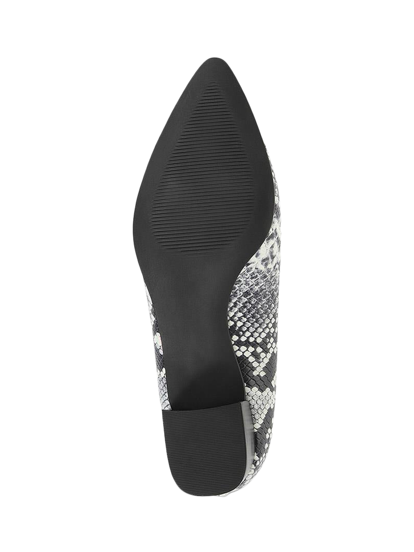 Product image 5 of 5, which shows Jones Bootmaker Laurie Heeled Court Shoes, Beige, 5