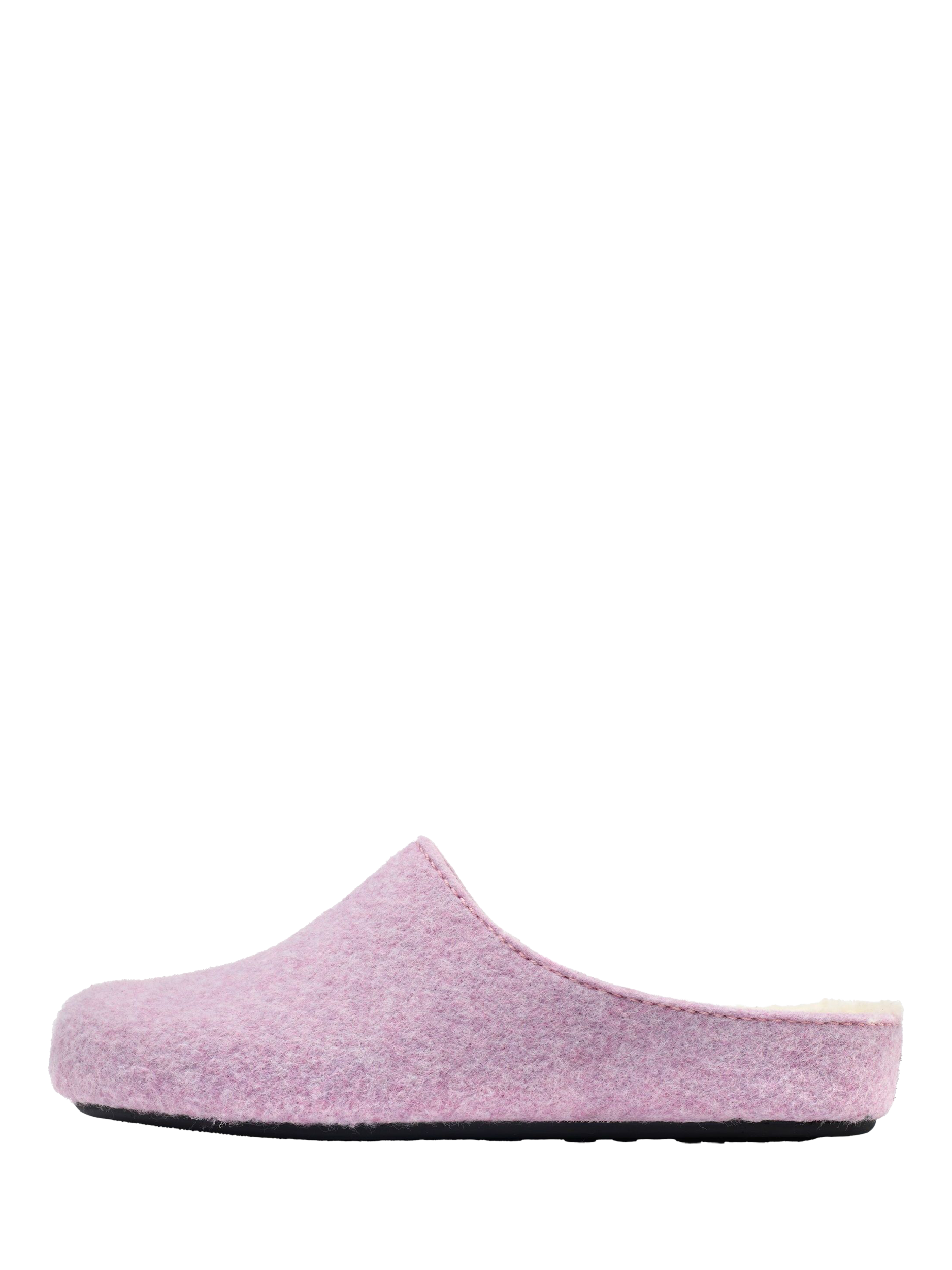 Product image 3 of 4, which shows V.GAN Vegan Date Mule Slippers, Pink, 3