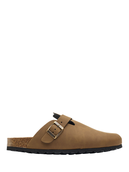 V.GAN Vegan Taro Footbed Mules, Brown