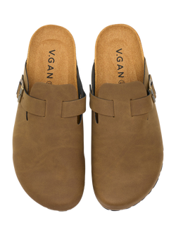 V.GAN Vegan Taro Footbed Mules - view 2, Brown