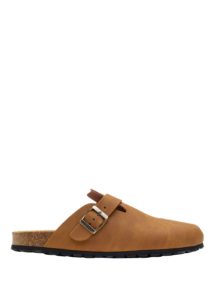 V.GAN Vegan Taro Footbed Mules, Tan
