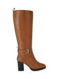 KG Kurt Geiger Sage Leather Knee High Boots, Tan