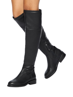 KG Kurt Geiger Tisha Knee High Boots, Black - view 2, Black