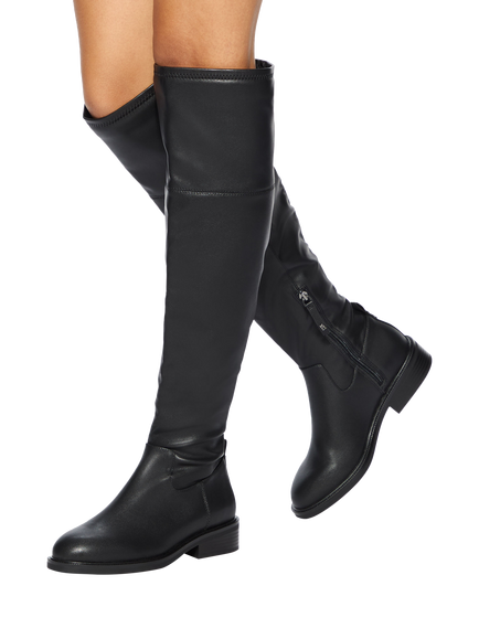 KG Kurt Geiger Tisha Knee High Boots, Black - view 2, Black