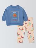 John Lewis Baby Hello Sunshine Sweater ang Leggings Set, Multi