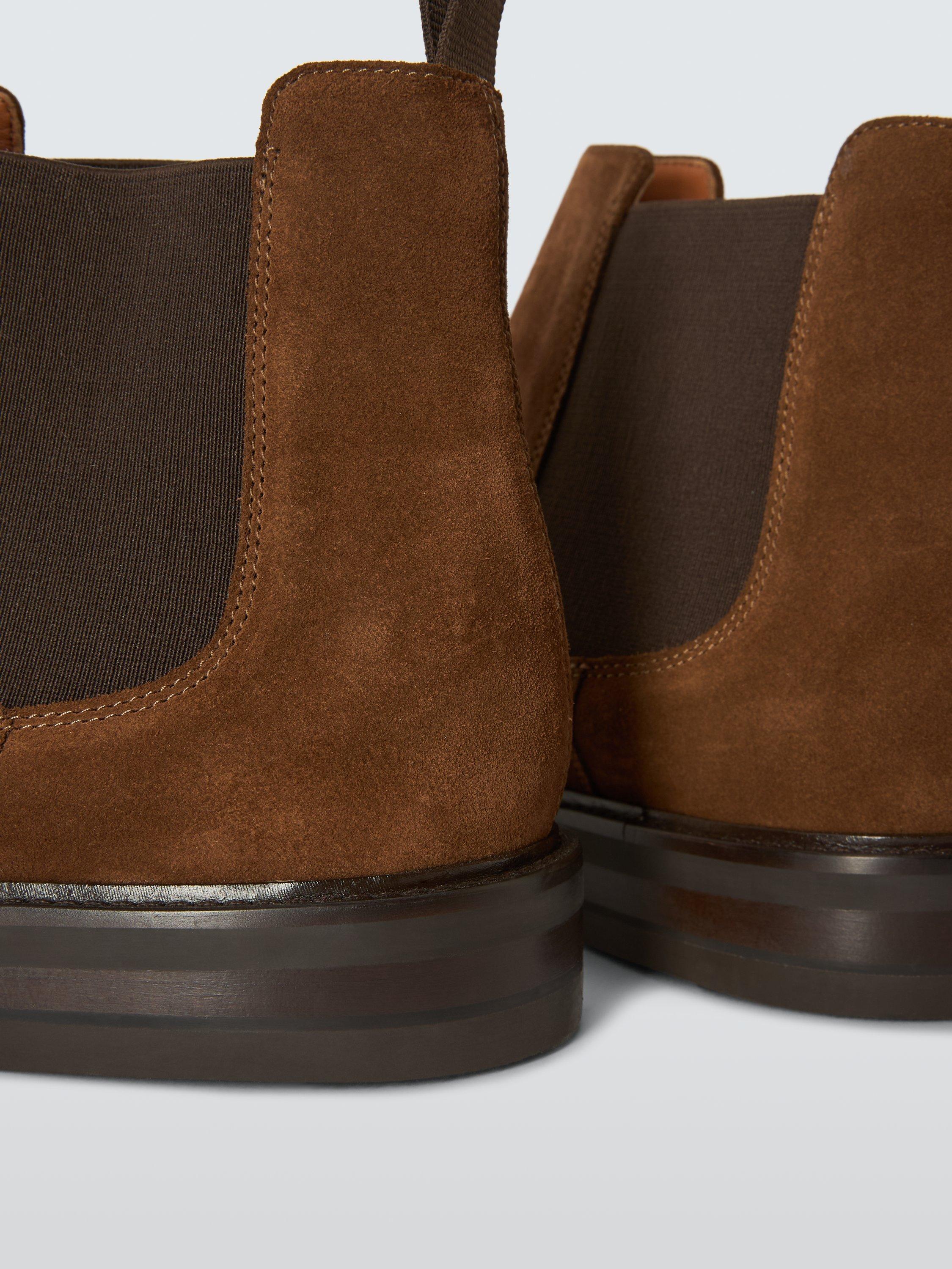 Product image 4 of 6, which shows John Lewis Suede Chelsea Boots, Sand, 7