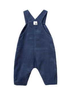 Benetton Kids' Solid Corduroy Dungarees - view 2, Air Force Blue