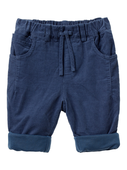 Benetton Kids' Corduroy Trousers, Air Force Blue, Air Force Blue