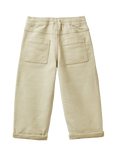 Benetton Kids' Stretch Slub Drill Joggers