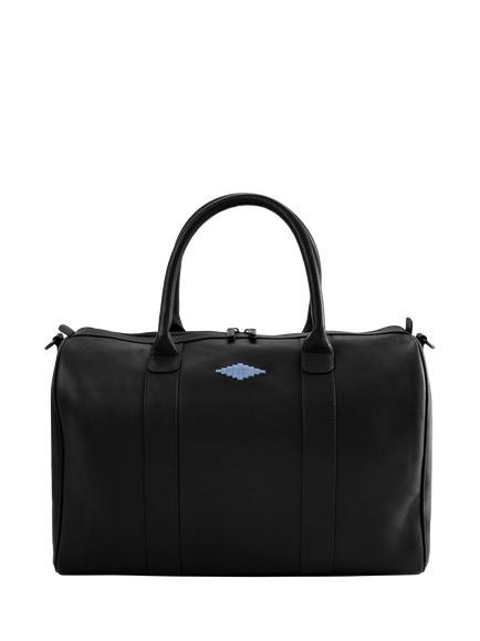Pampeano Varon Leather Bag, Black - view 2, Black