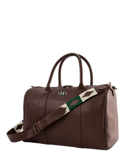 Pampeano Varon Leather Bag, Brown, Brown