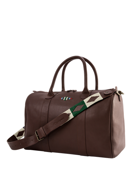 Pampeano Varon Leather Bag, Brown, Brown