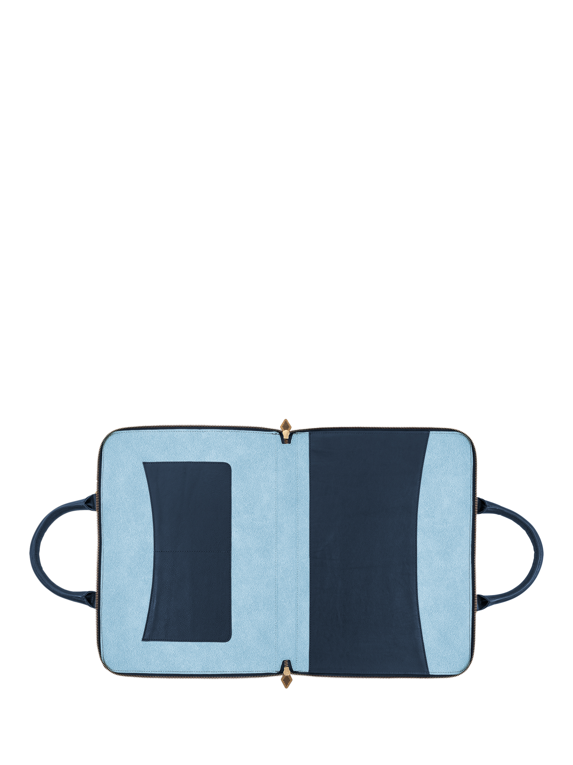 Product image 2 of 2, which shows Pampeano Empresario Leather Briefcase, Blue, One Size
