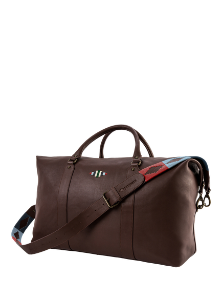 Pampeano Caballero Leather Bag, Brown