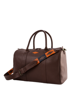 Pampeano Varon Leather Bag, Brown, Brown