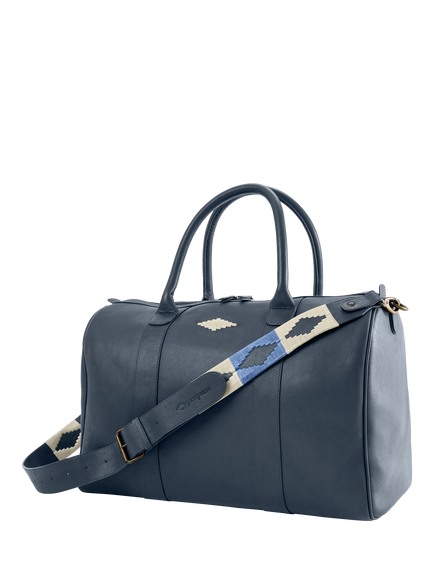 Pampeano Varon Leather Bag, Navy, Navy