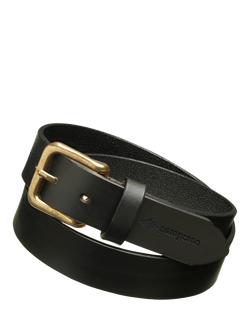 Pampeano Leather Belt, Nieto Black