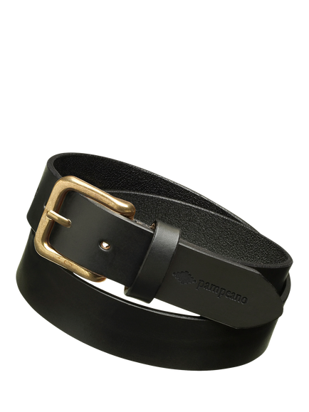 Pampeano Leather Belt, Nieto Black