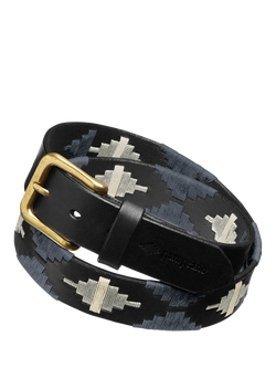 Pampeano Sierra Leather Belt, Grey